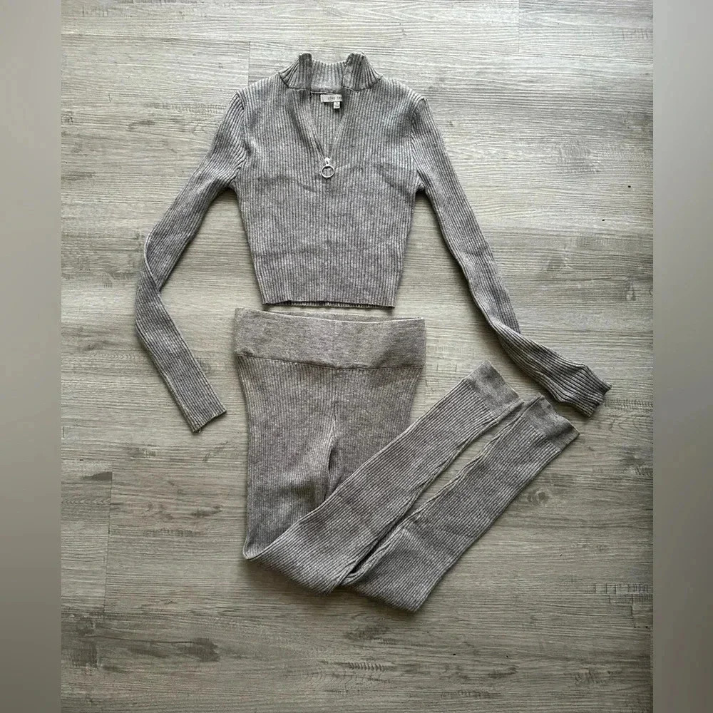 Love tree matching sets relax comfy neutral relaxed Sz S